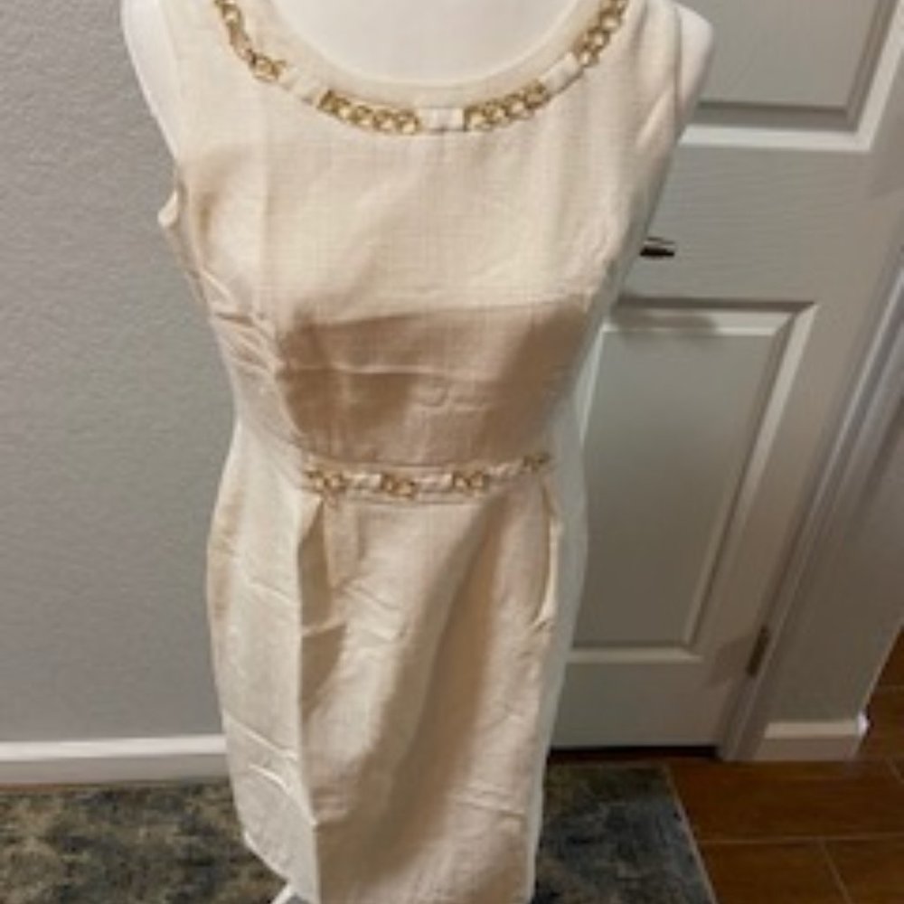 Liz Claiborne Sleeveless Dress Fitted fully Lined